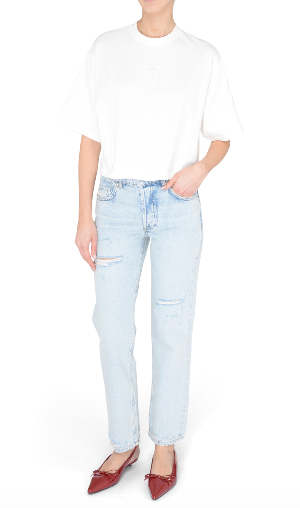 Myers T-shirt ivory