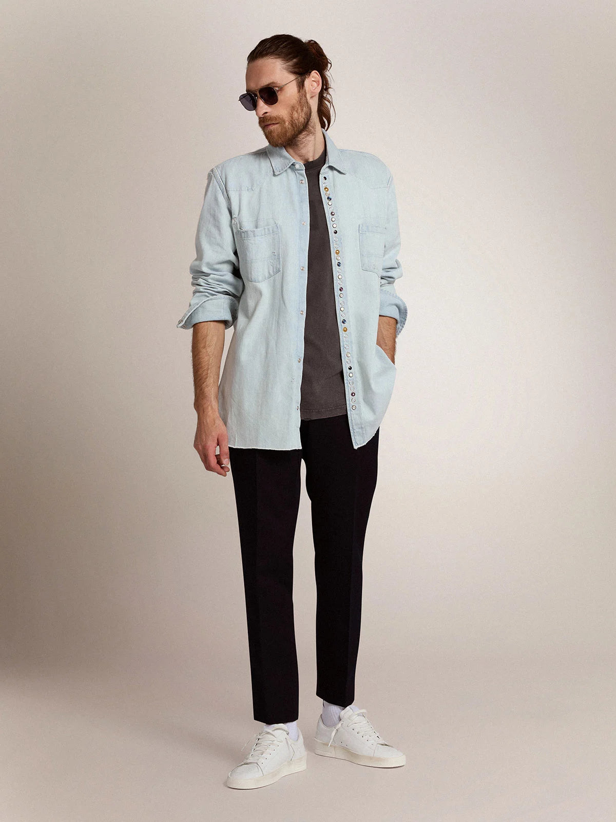 Trousers In Dark Blue