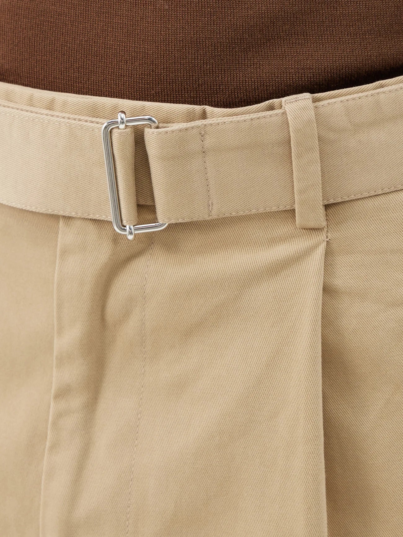 Hugo Twill Slub Pants - Beige