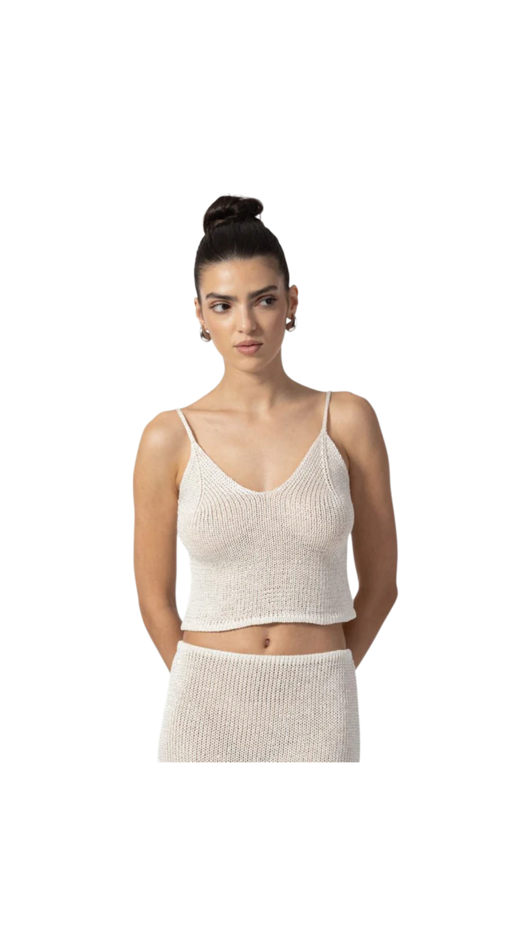 Bruna top white