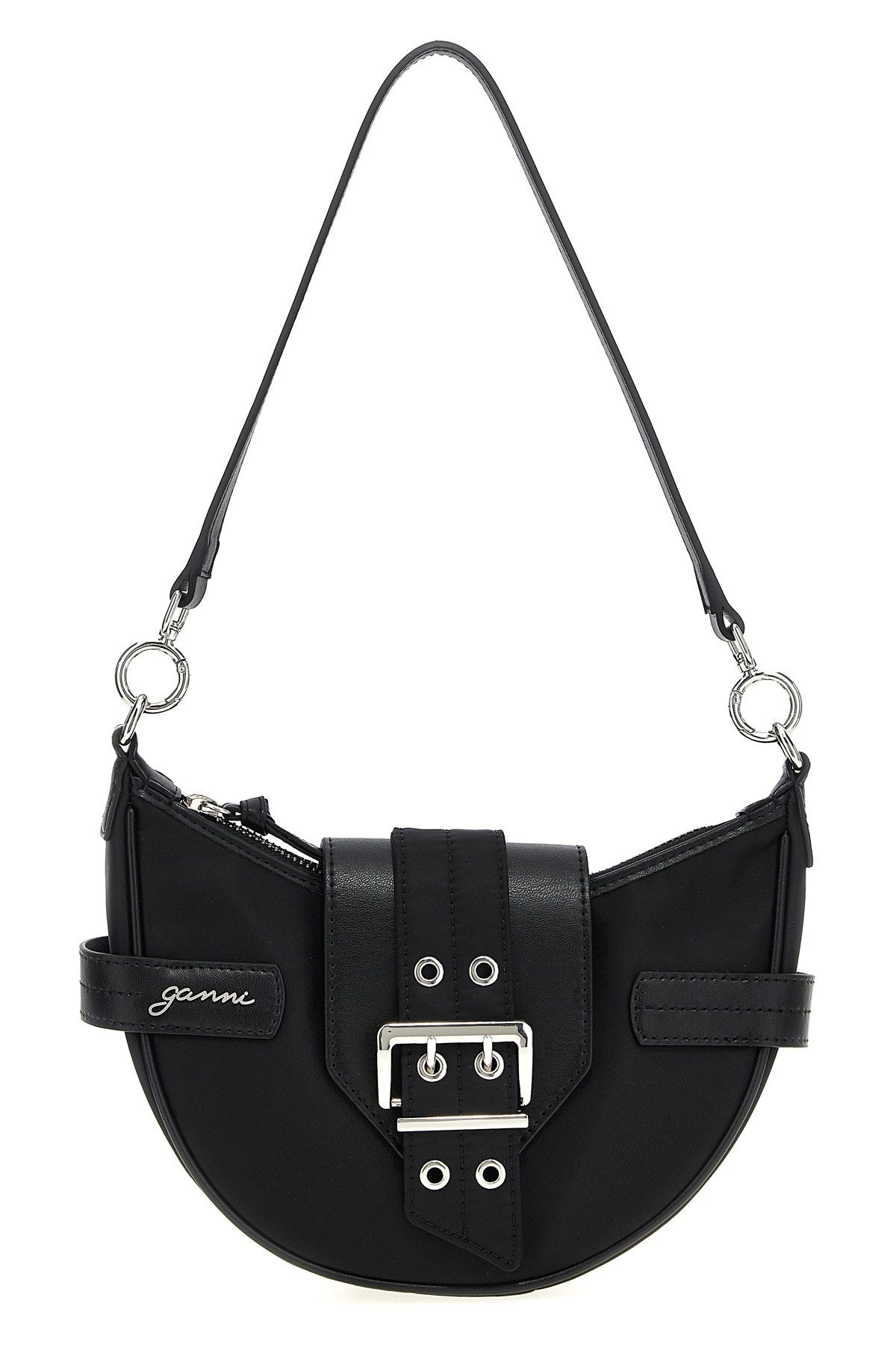 Black Small Bucky Crossbody Bag