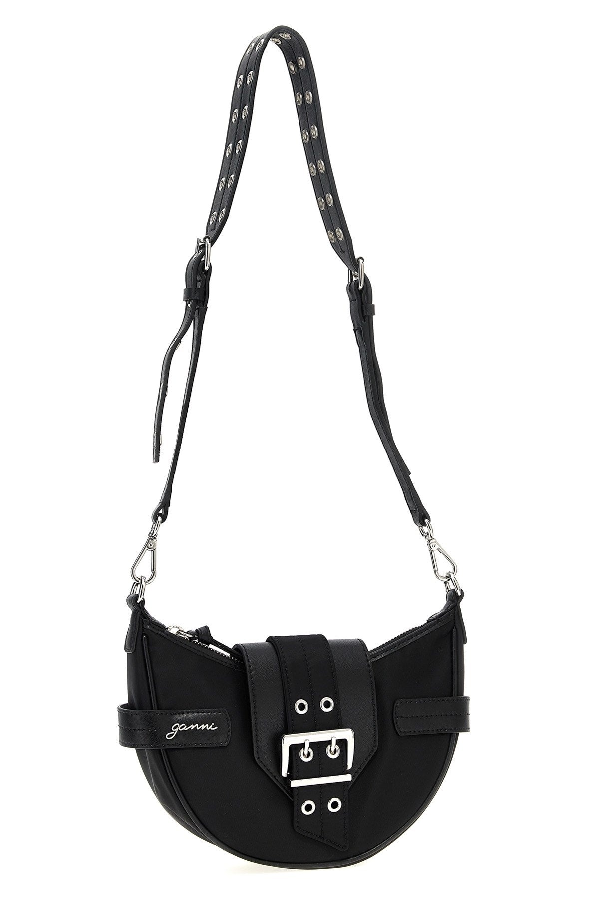 Black Small Bucky Crossbody Bag