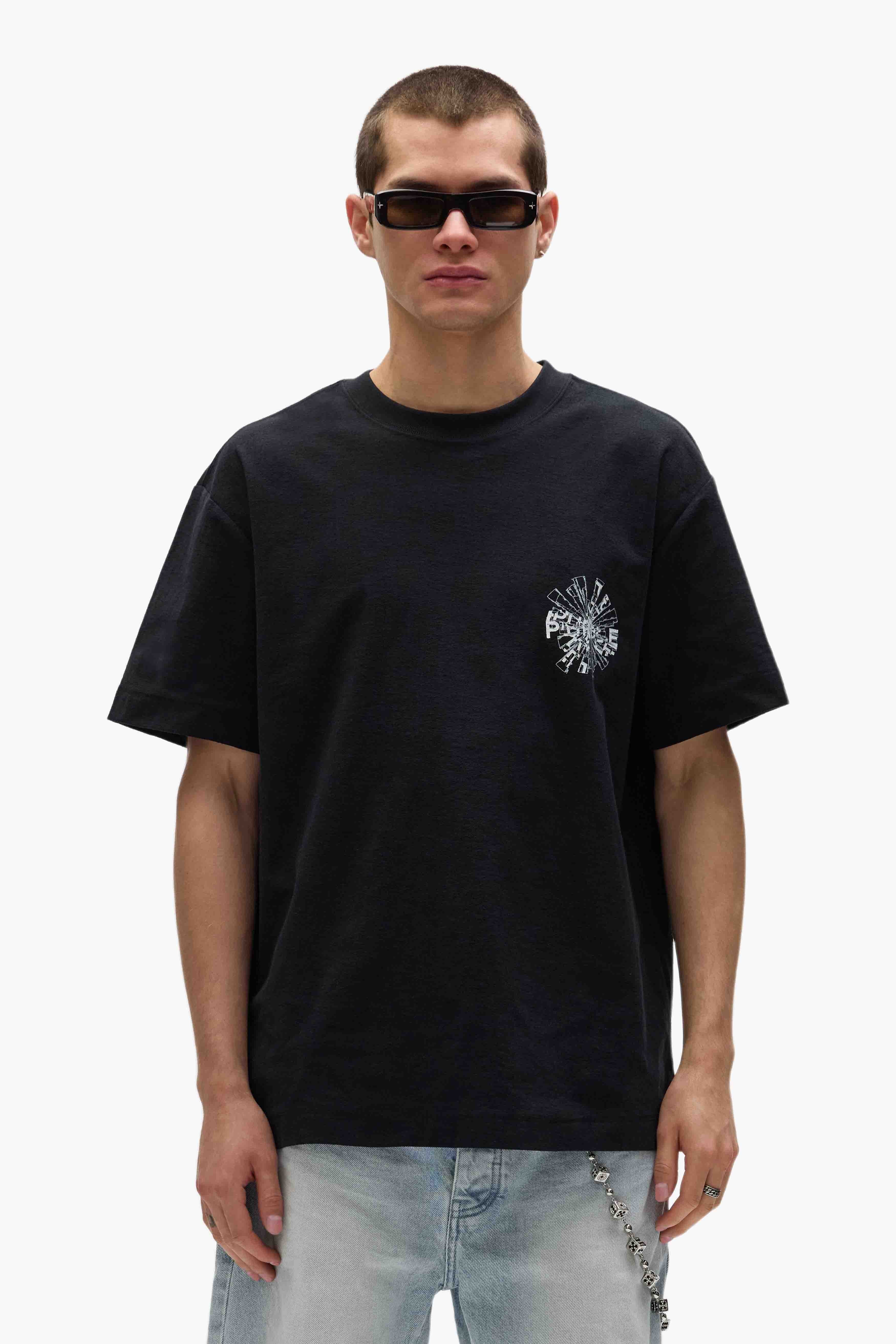 Shattered tee