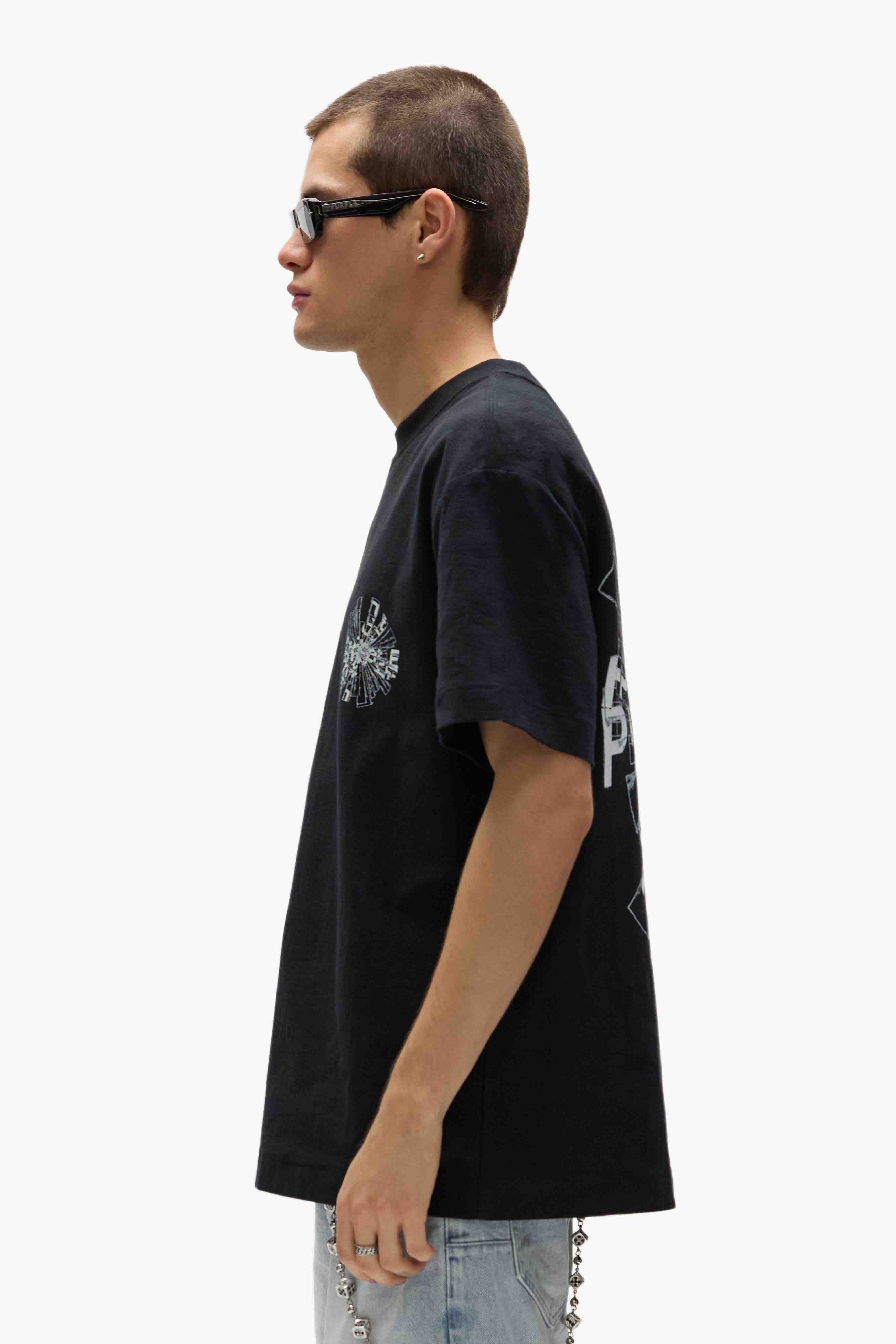 Shattered tee
