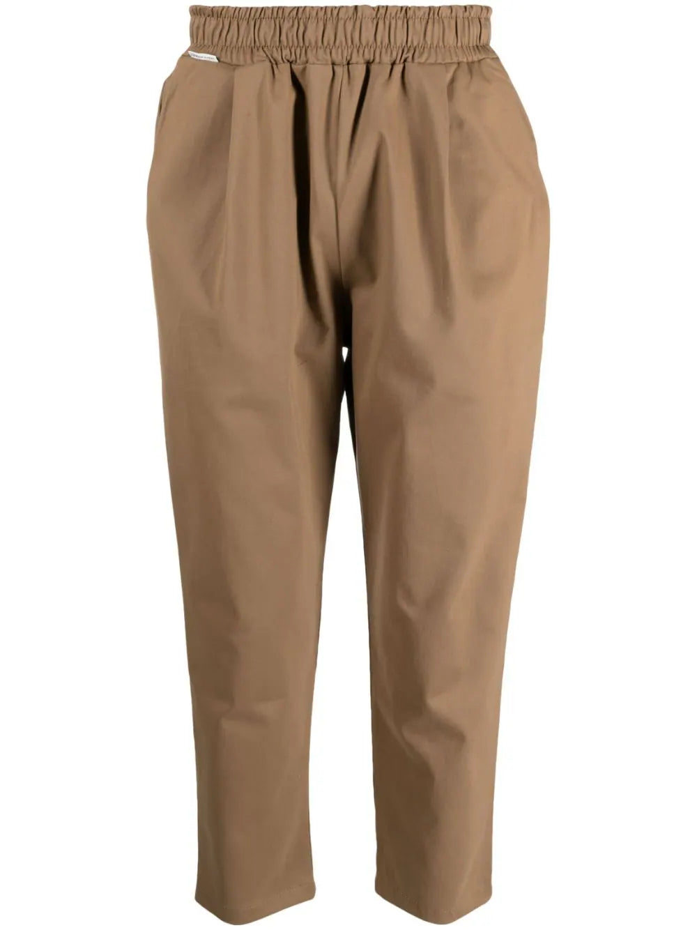 Tapered Chino Casual Trousers - Beige