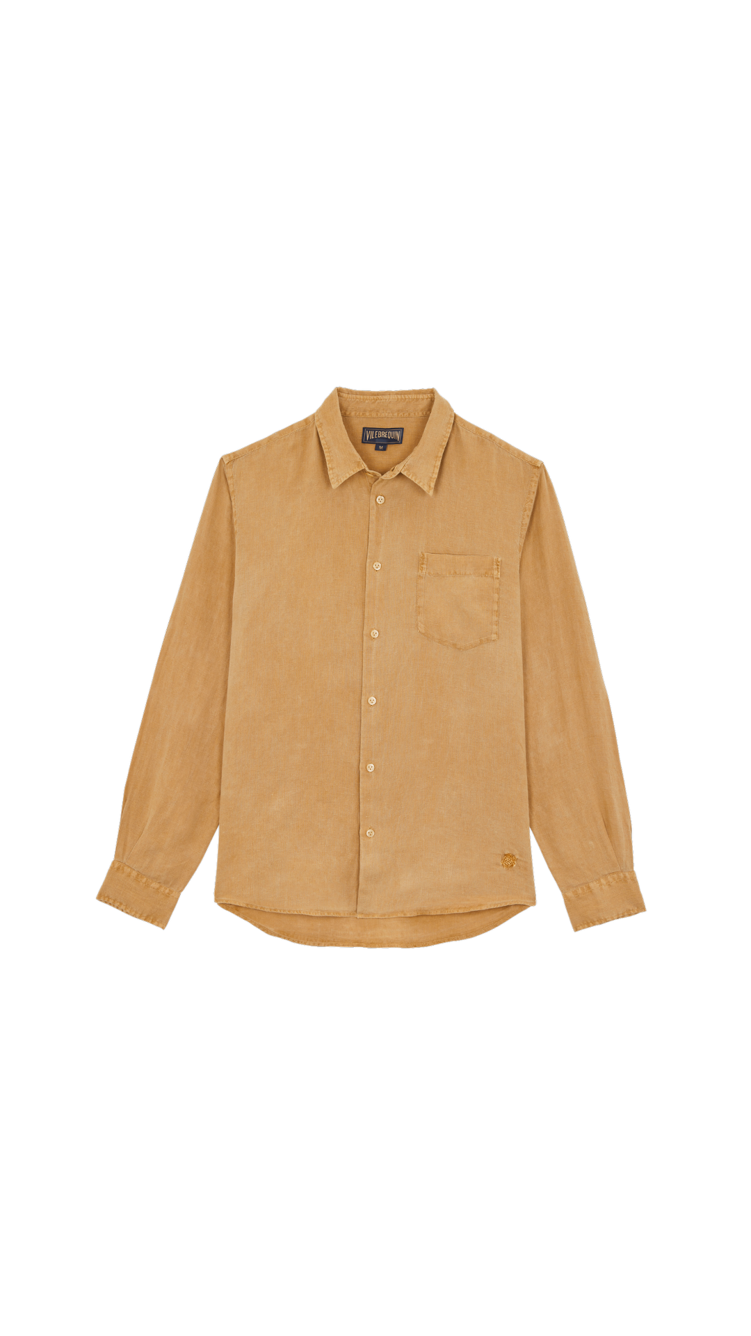 Men linen shirt caroubis
