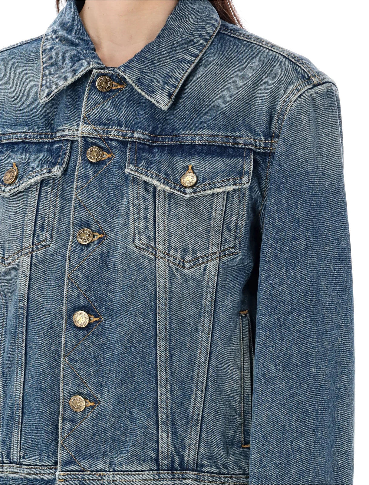 Detailed denim jacket