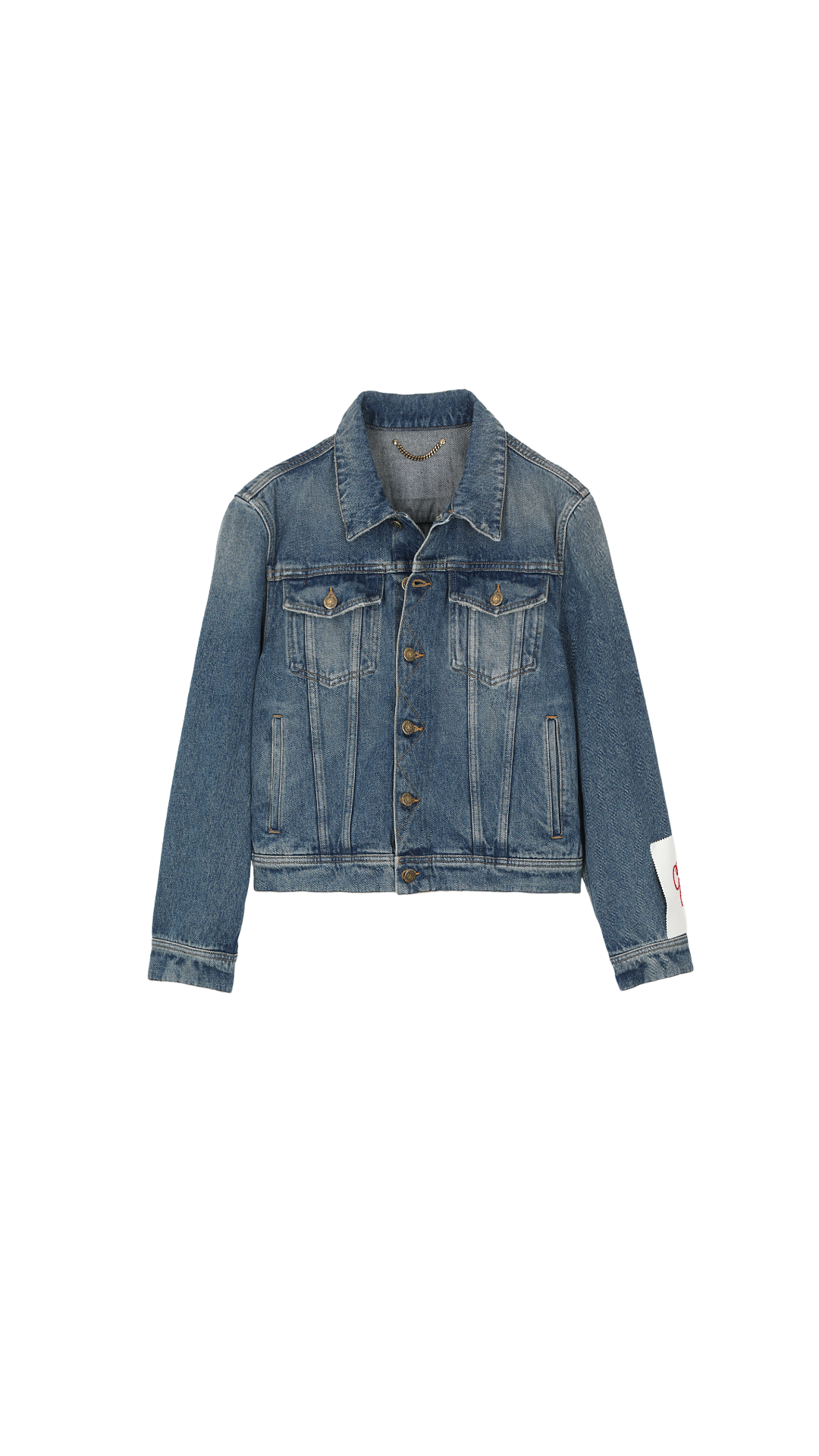 Detailed denim jacket