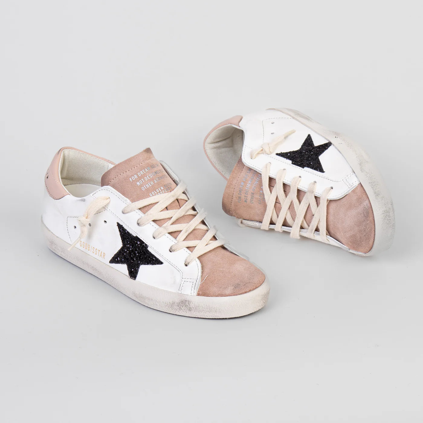 Super star white and pink