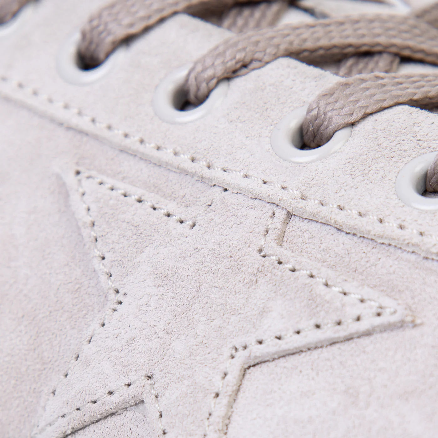 Grey pure star suede