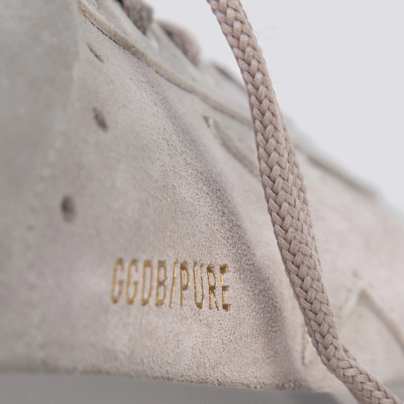 Grey pure star suede