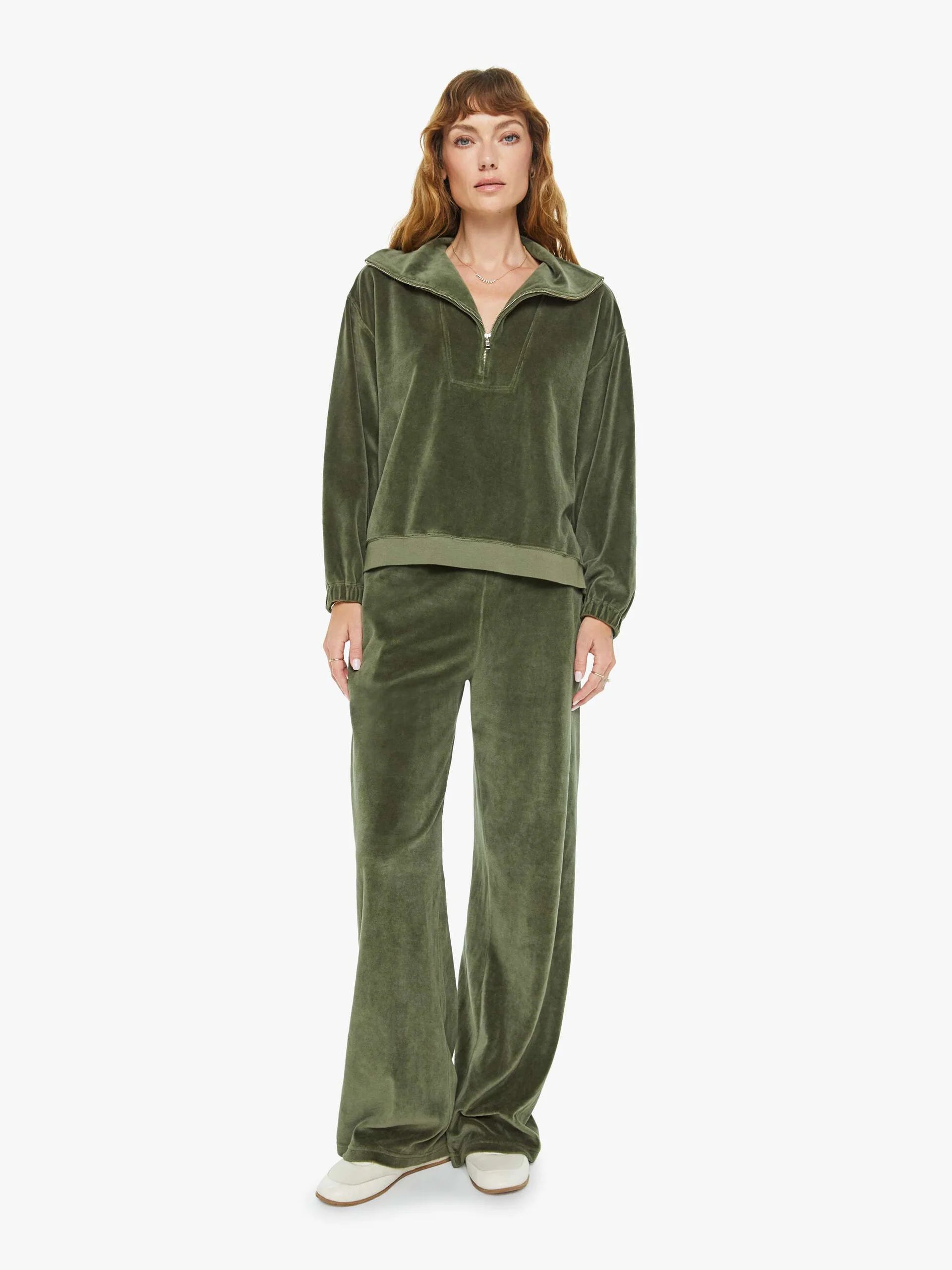 MAVIS SWEATPANTS -olivine