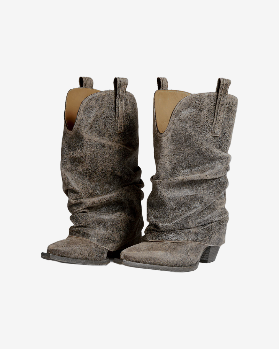 Low Rider Cowboy Boot- Black