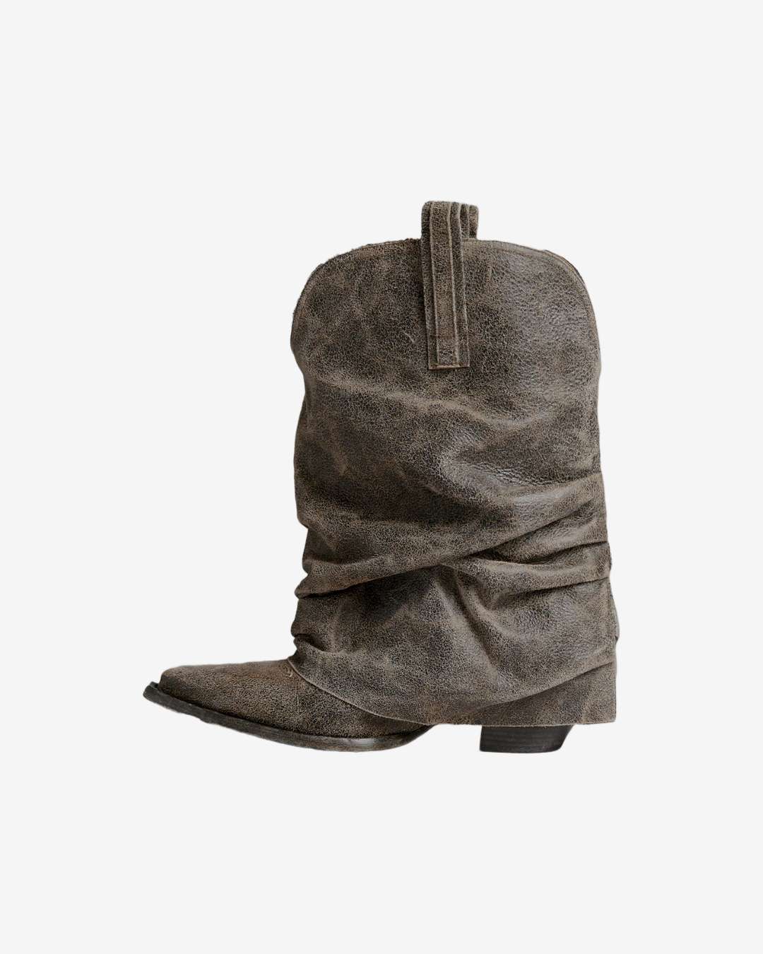 Low Rider Cowboy Boot- Black