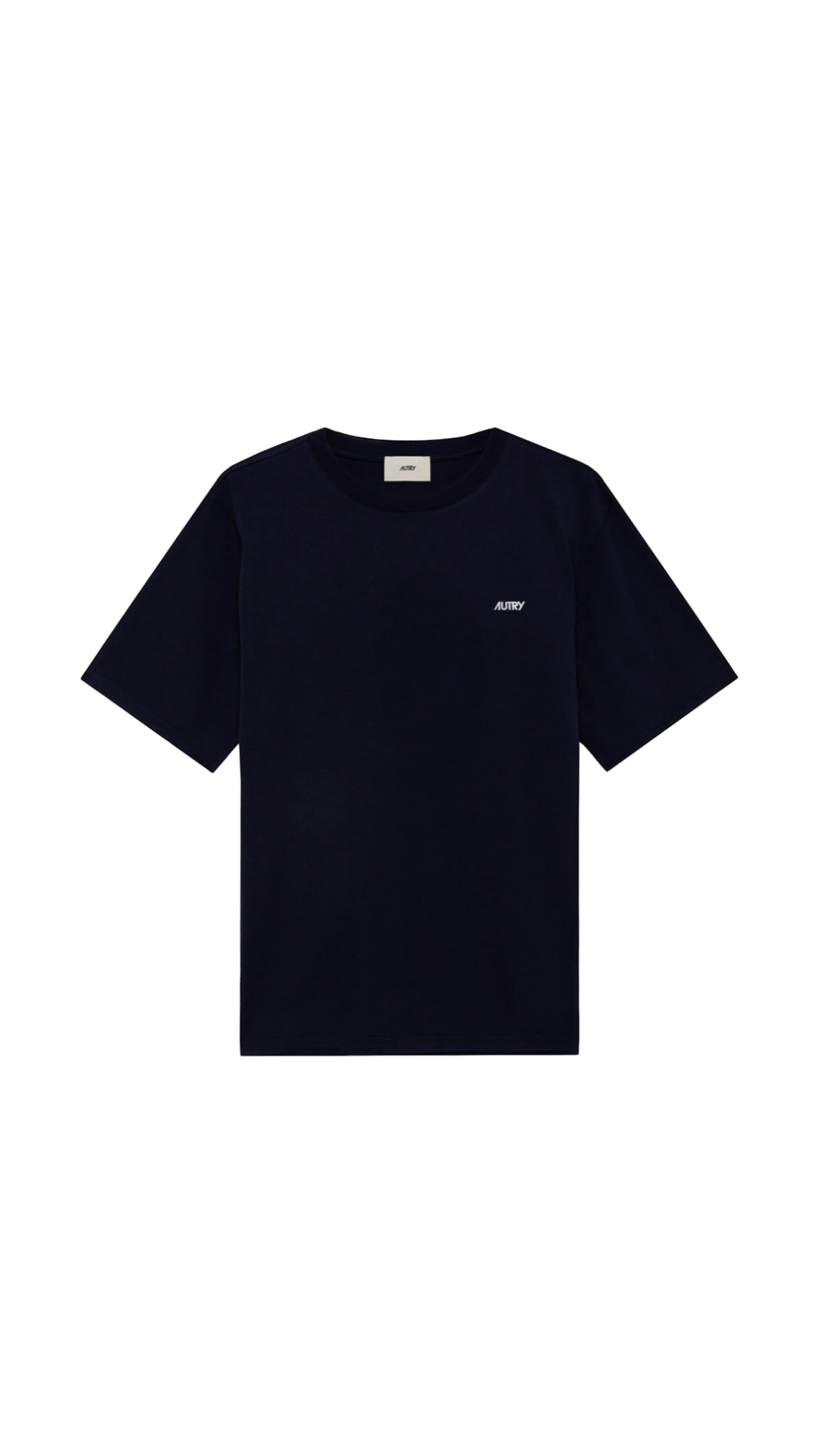 Embroidered logo tee