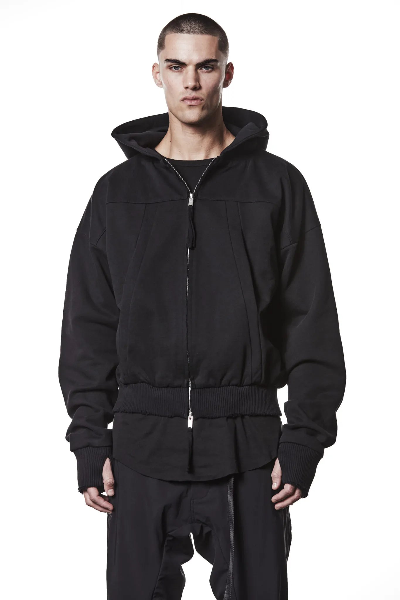 Black hoodie - msj689