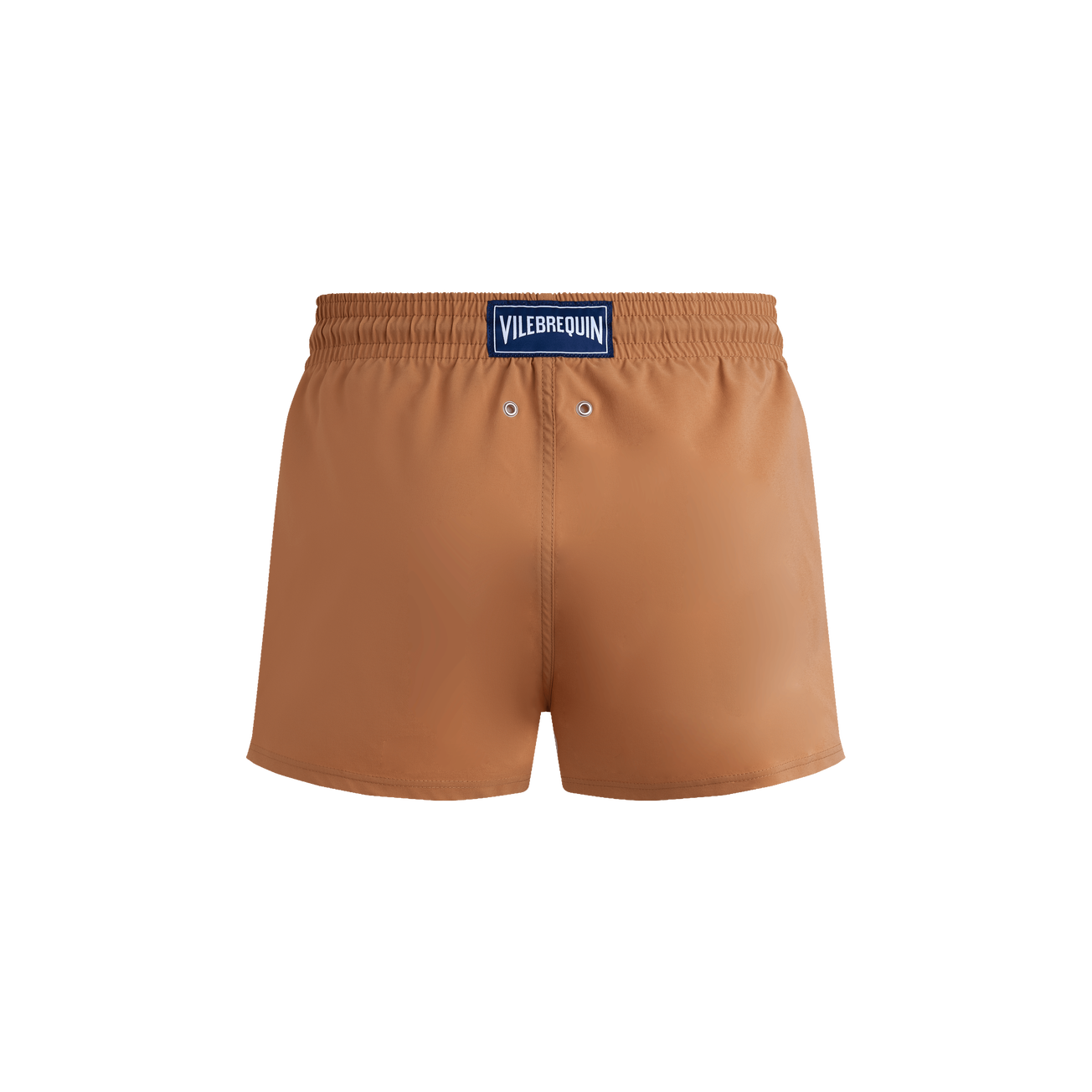 Men Stretch Short Swim Shorts Solid moka