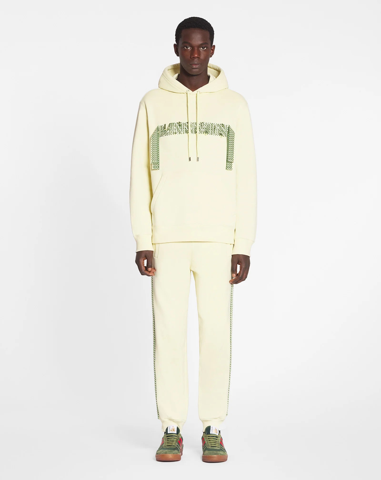 Curb Cotton Pants - beige