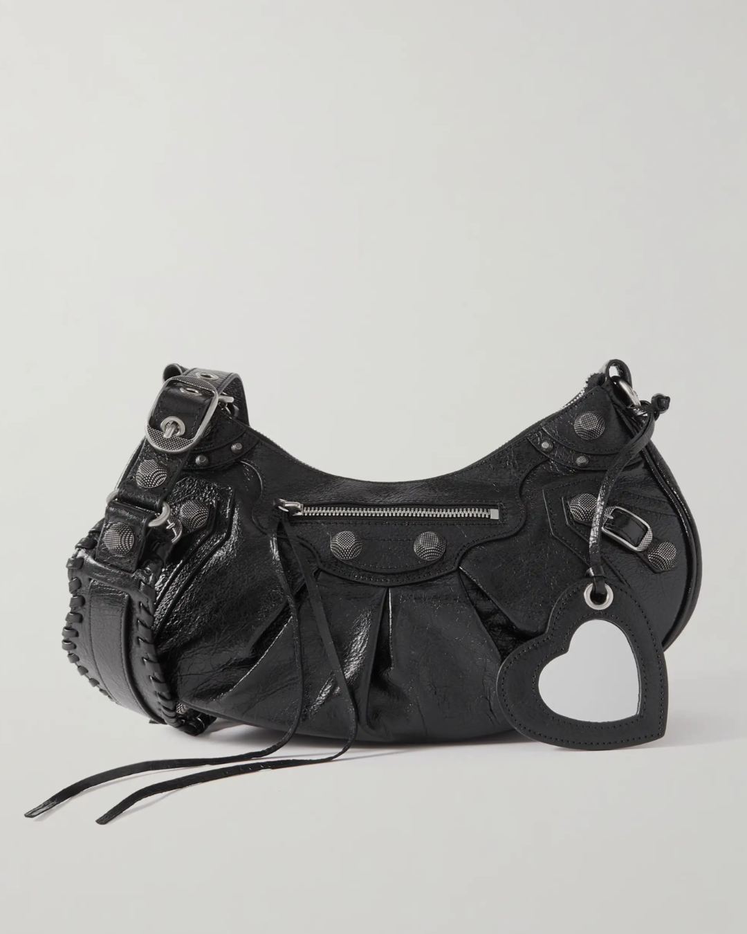 Le cagole small shoulder bag in black