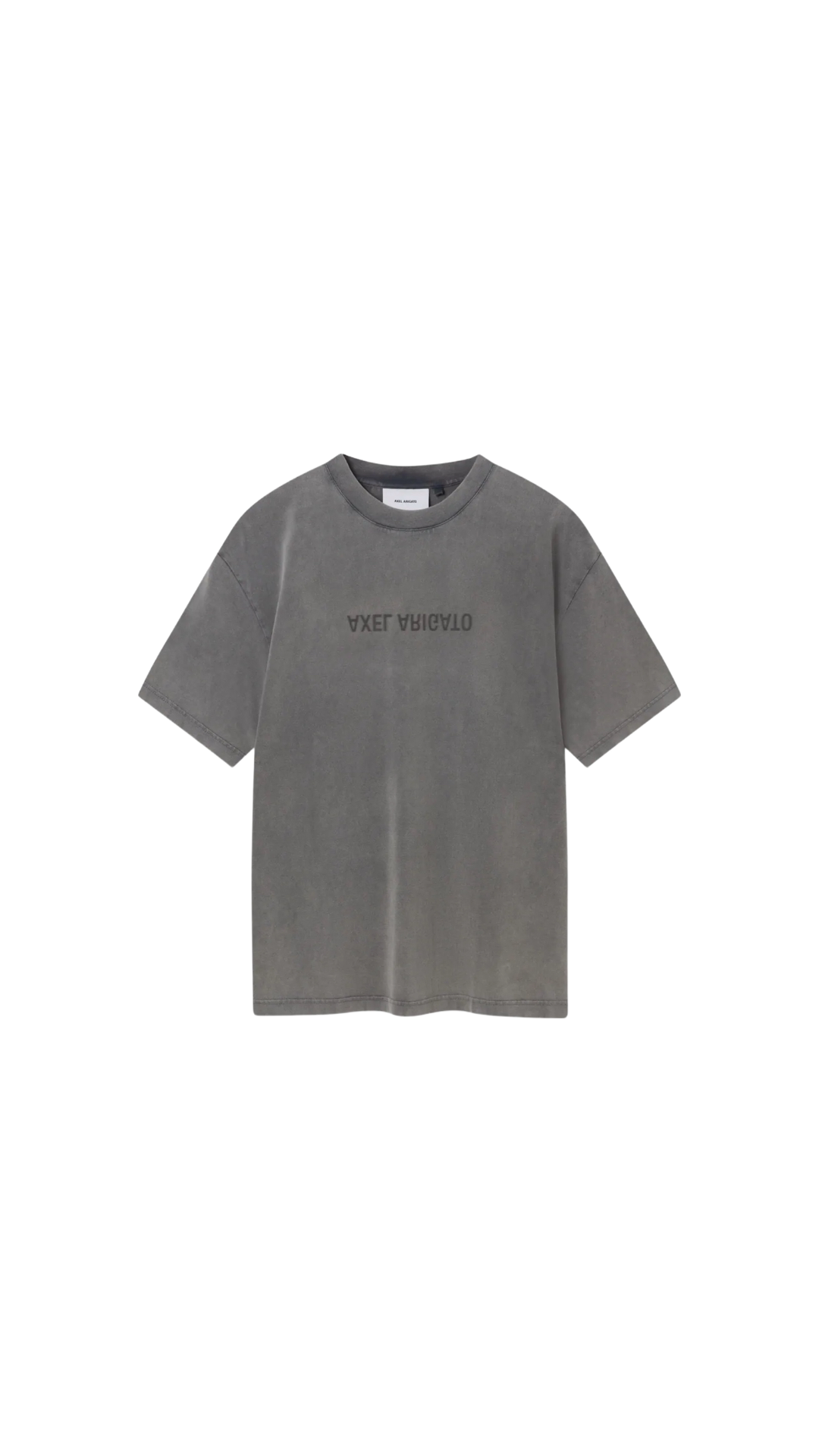Distort washed steel grey t-shirt