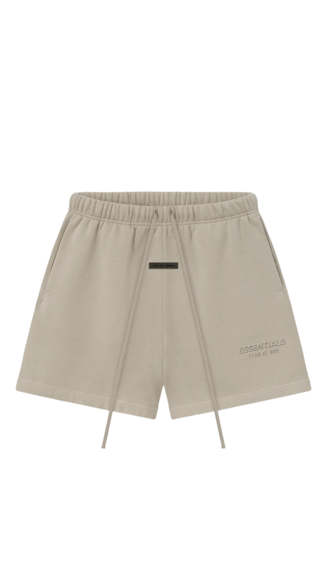 Soccer fleece short - timber