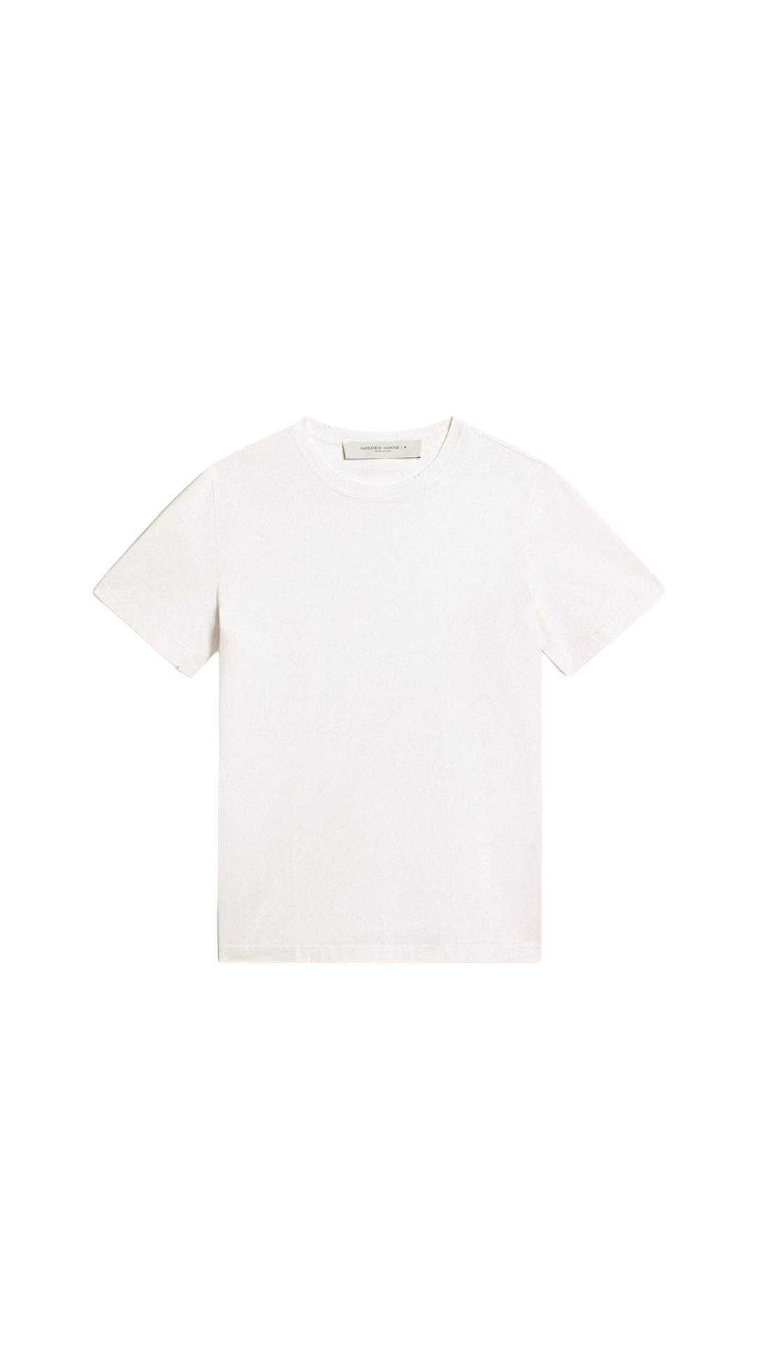 White classic tee