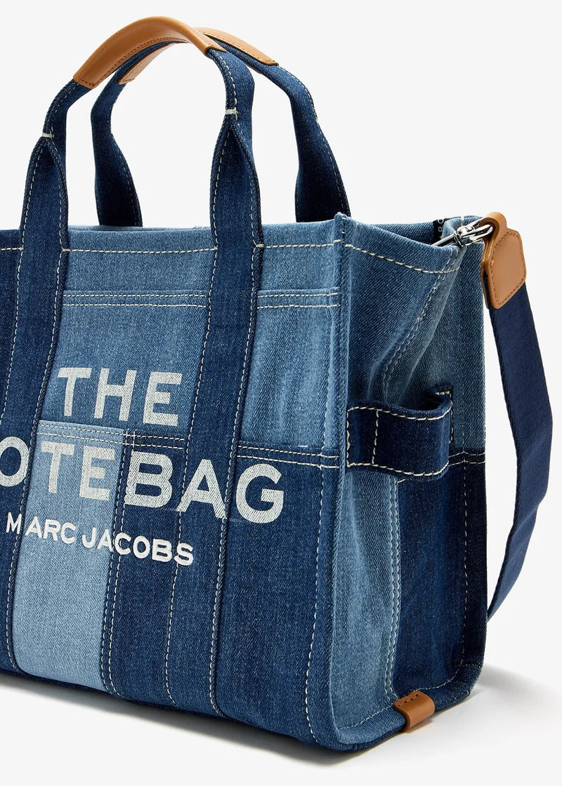 The denim medium tote bag