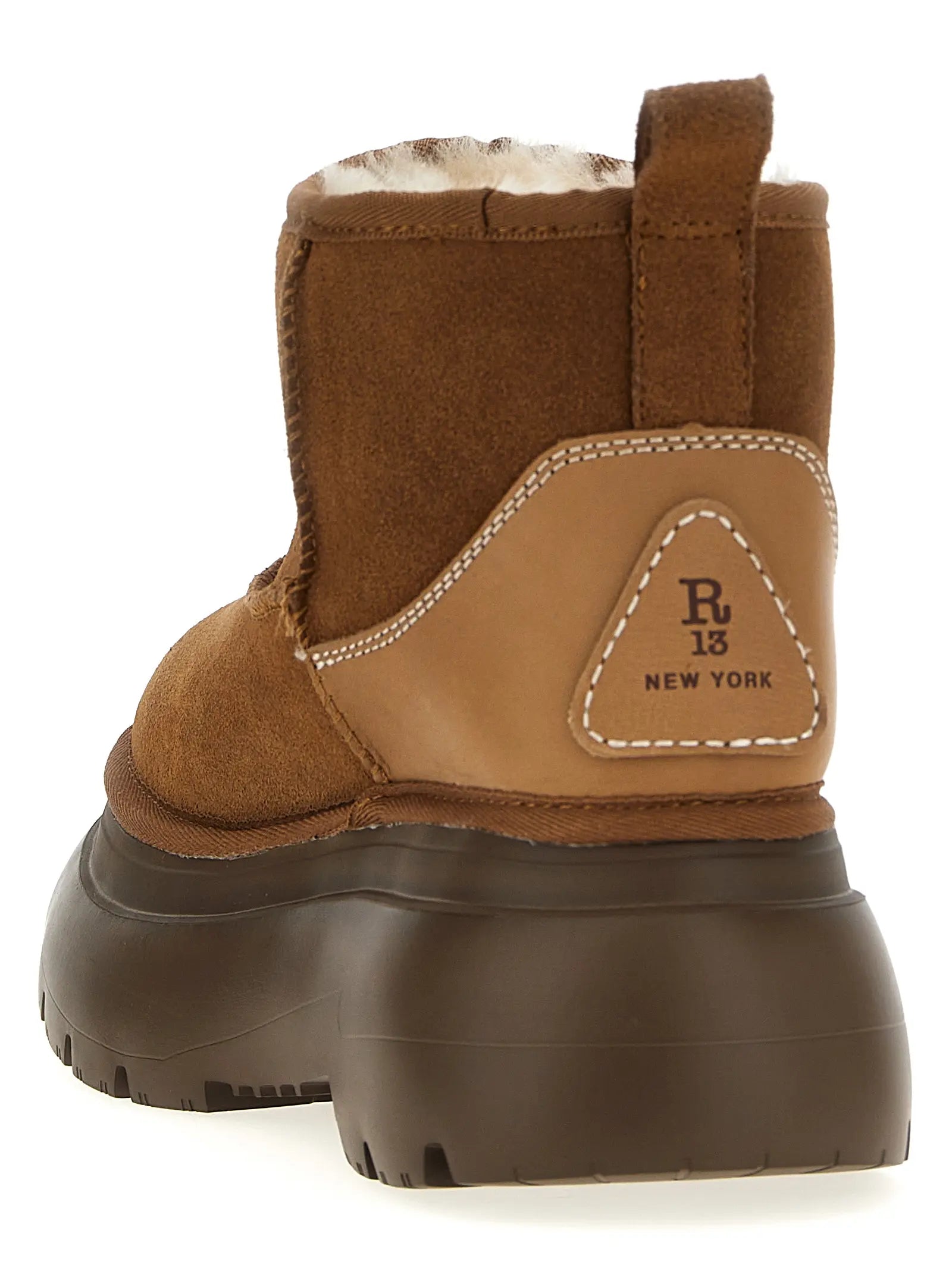 Platform Suede Ankle Boots