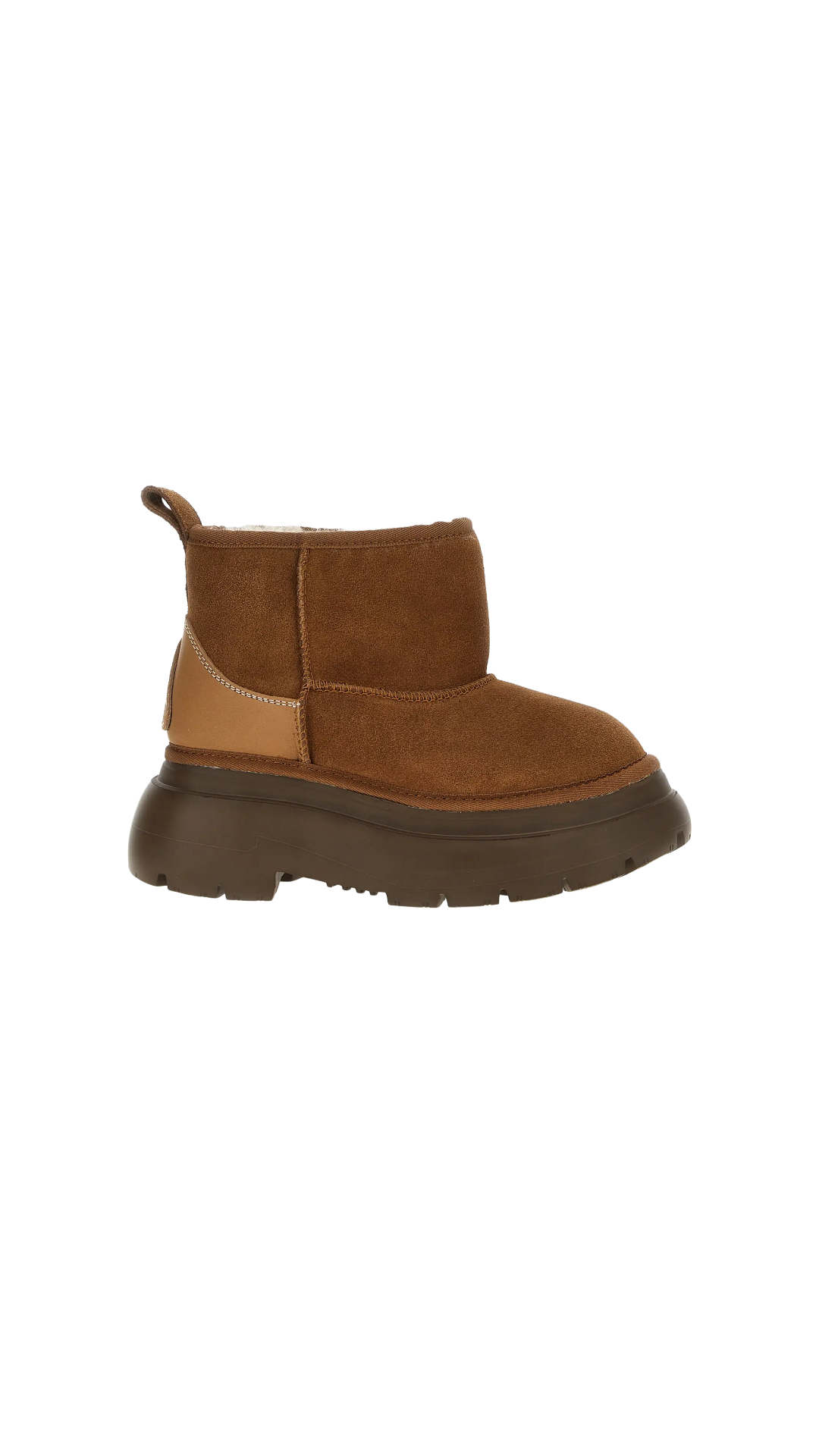 Platform Suede Ankle Boots