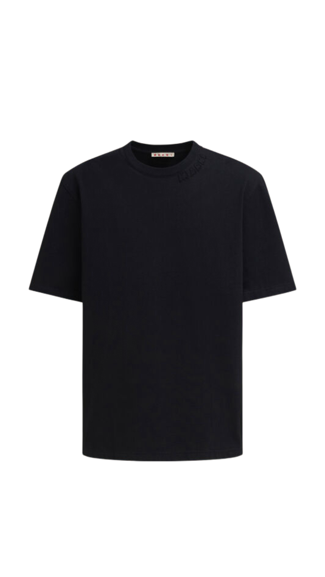 Cotton oversized T-shirt with patches