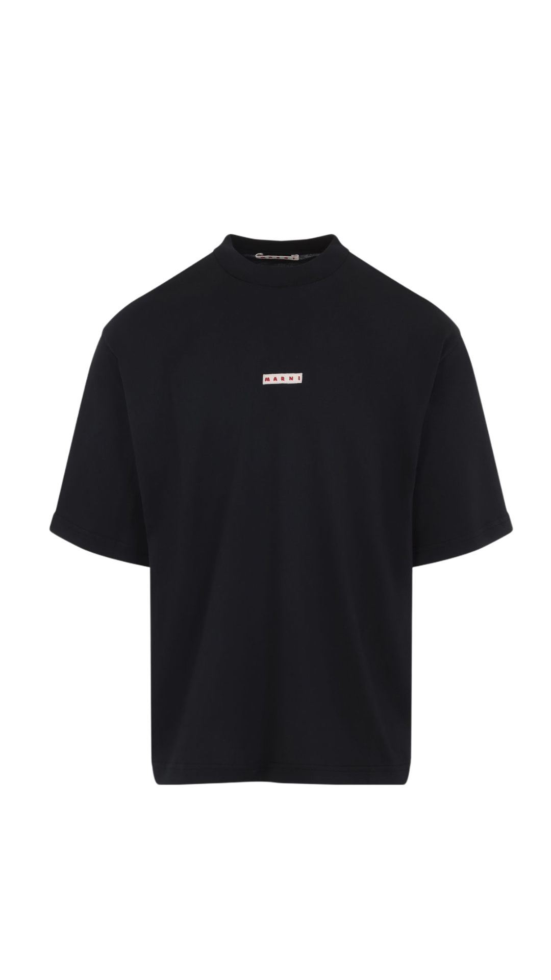 Black T-shirt with logo