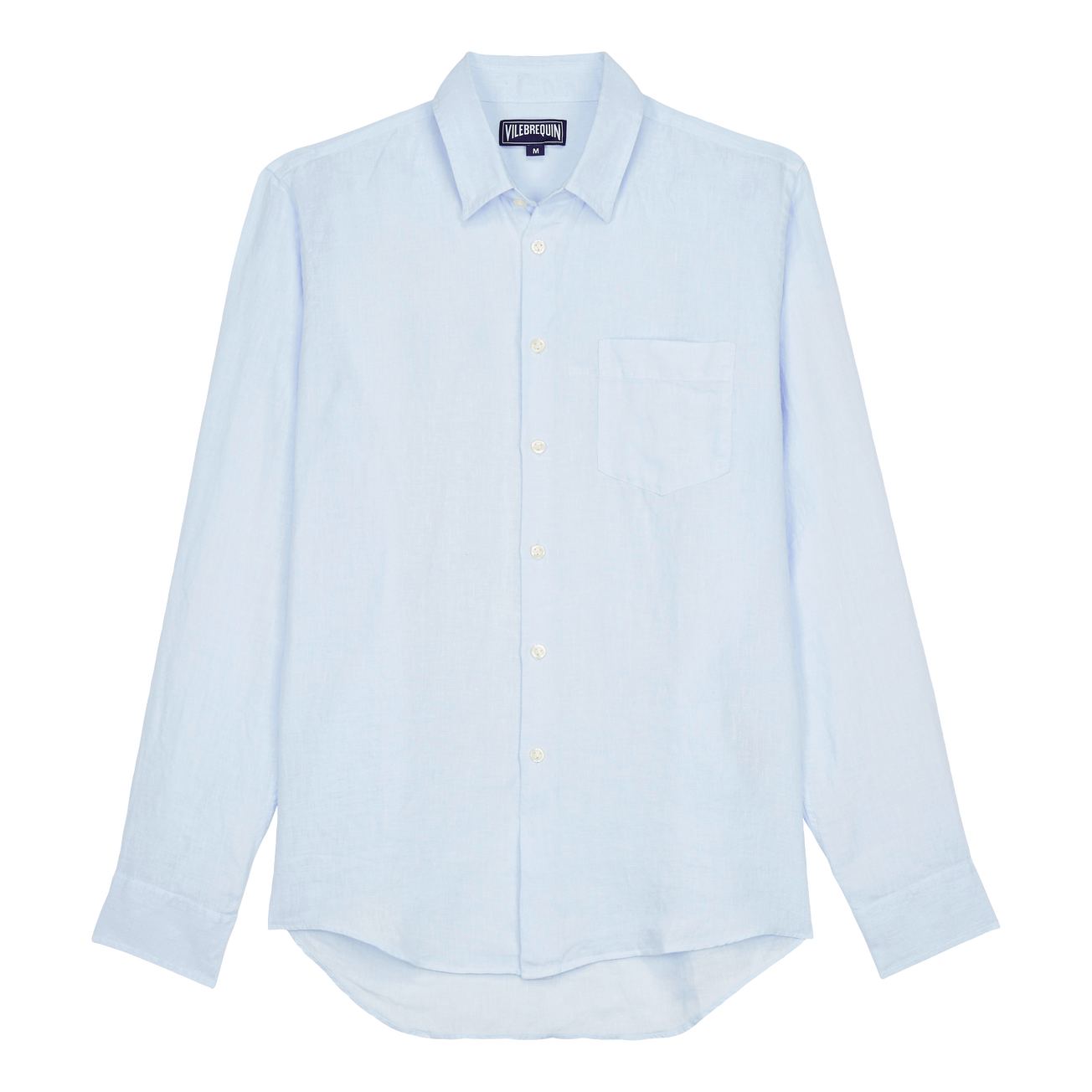 Men Linen Shirt Solid