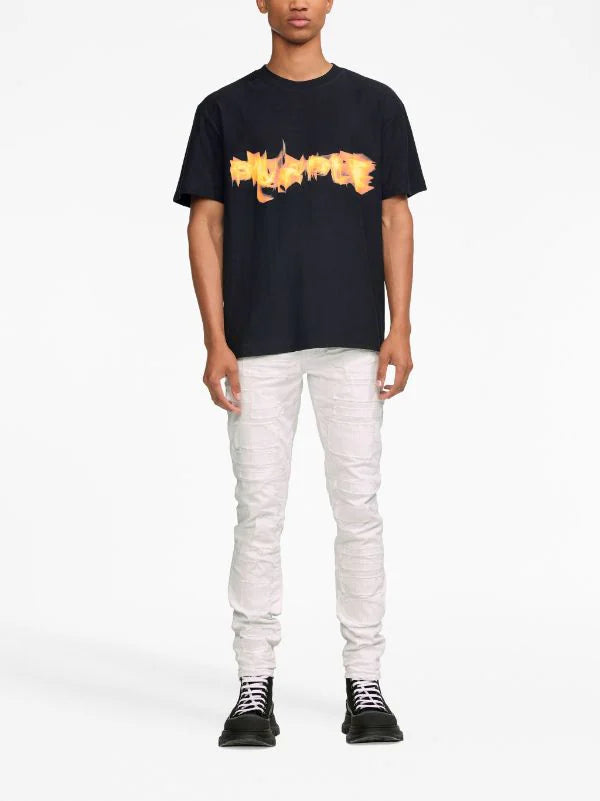 Textured Jersey Ss Inferno T-Shirt