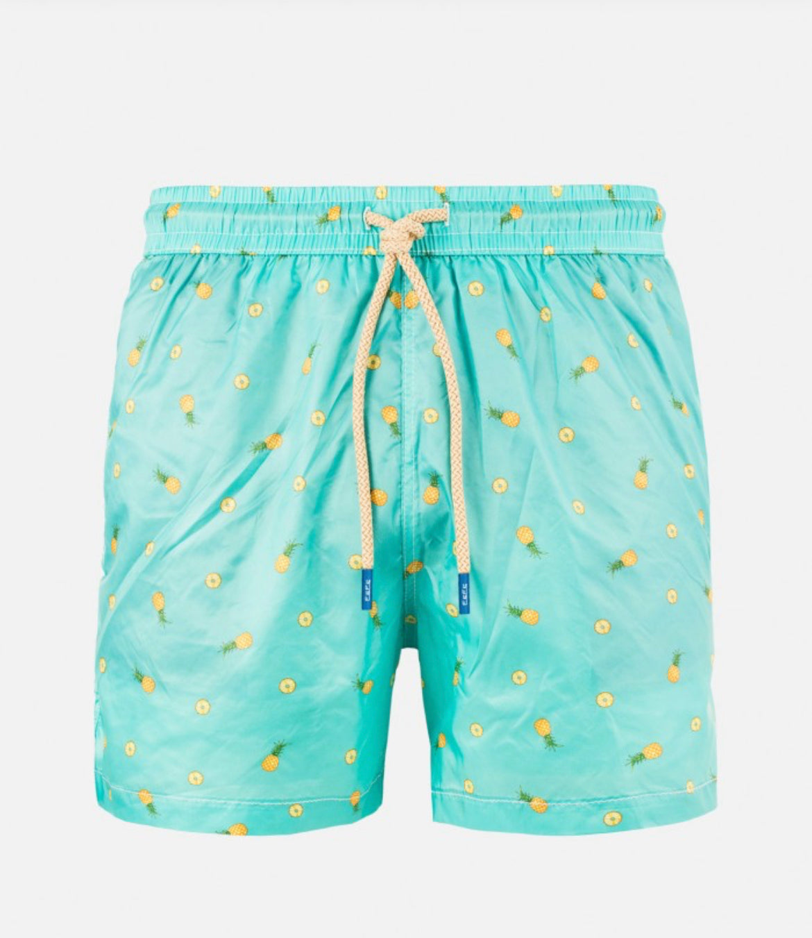 Turquoise Ananas Swim Short