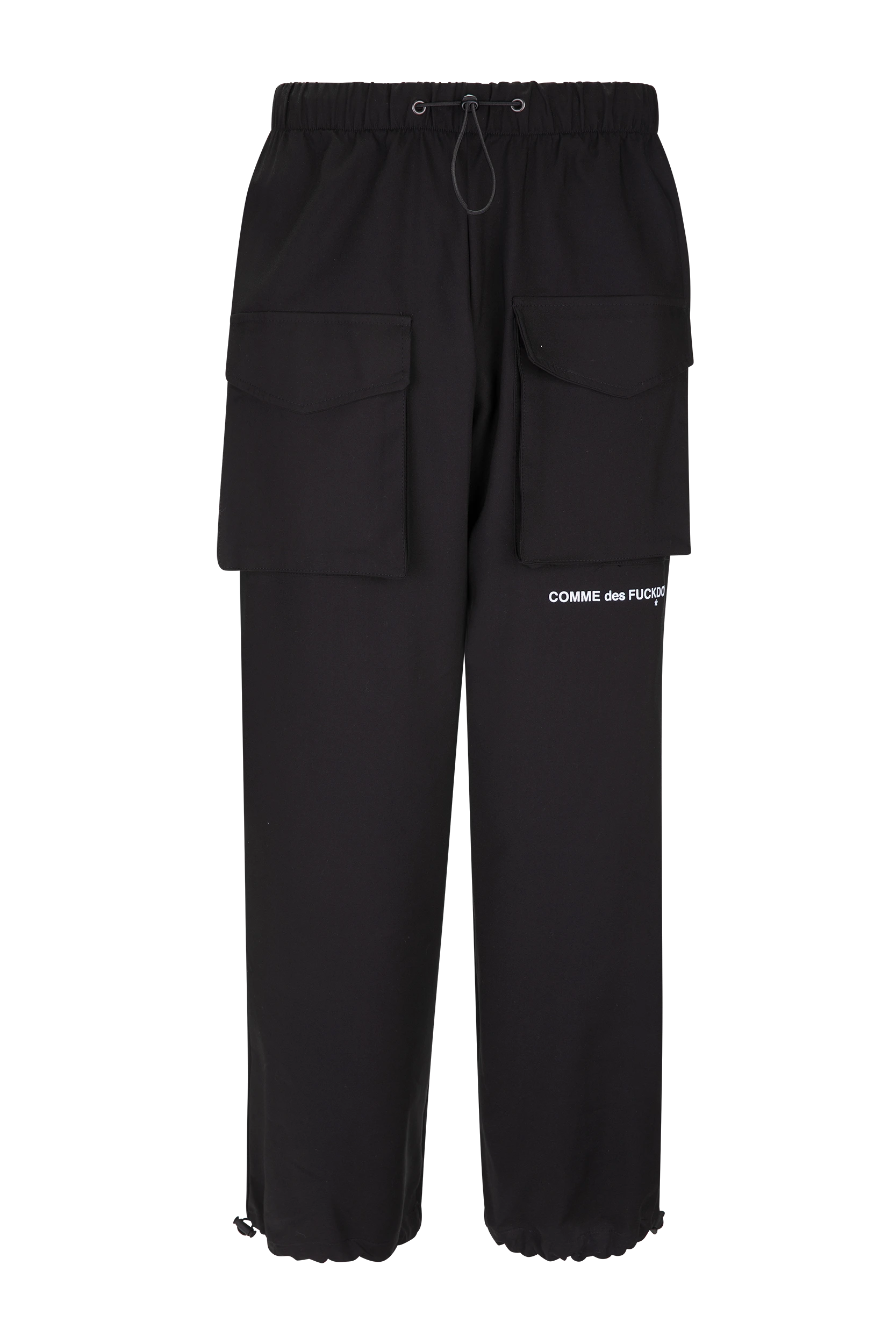 black cargo pants