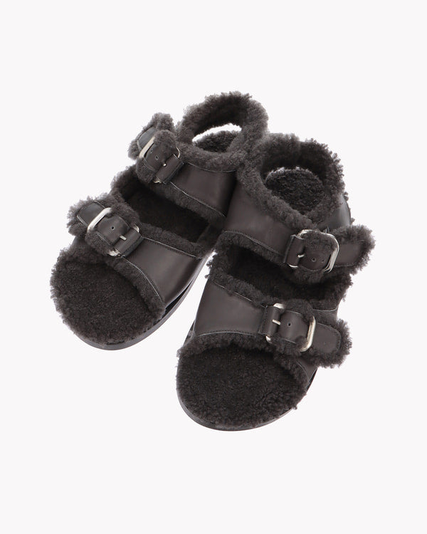 Meribel Black Sandals