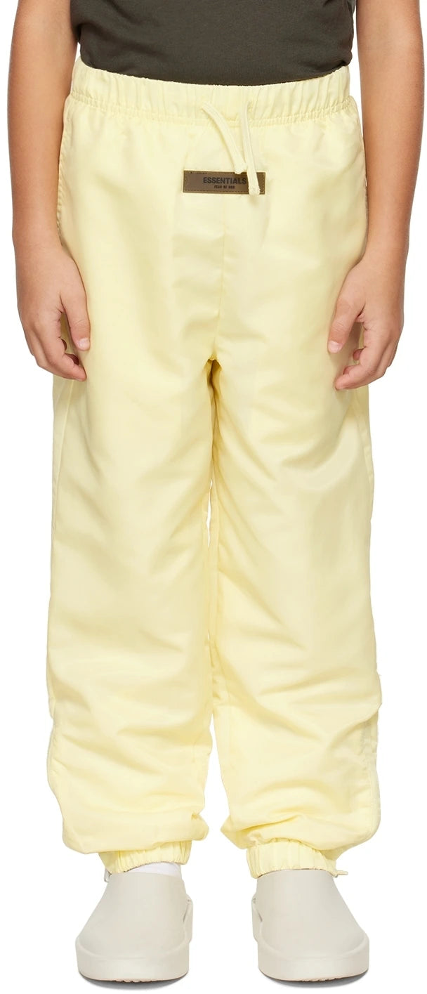 Nylon Track Pants - Canary