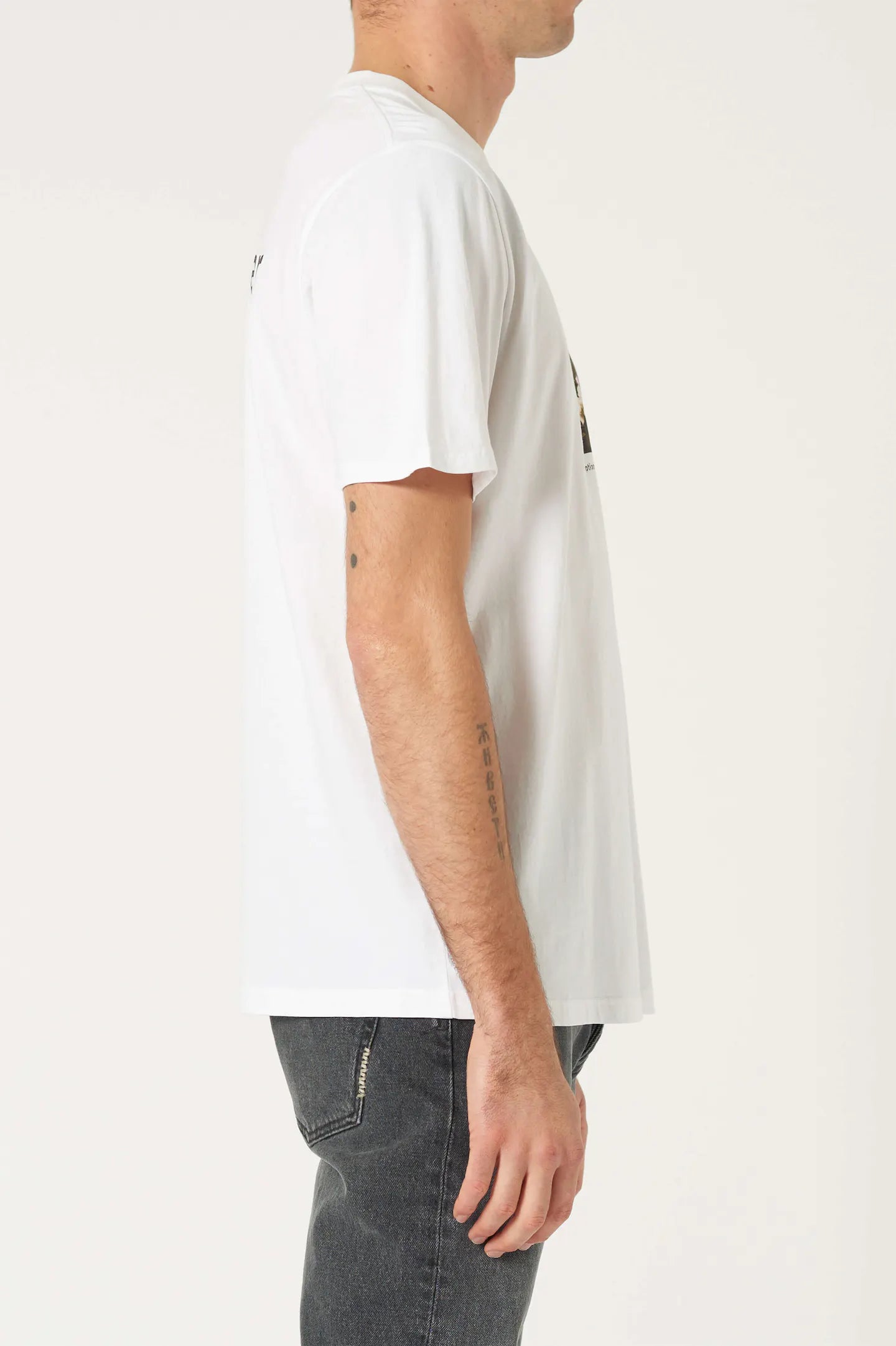 White New Order Roses Tee