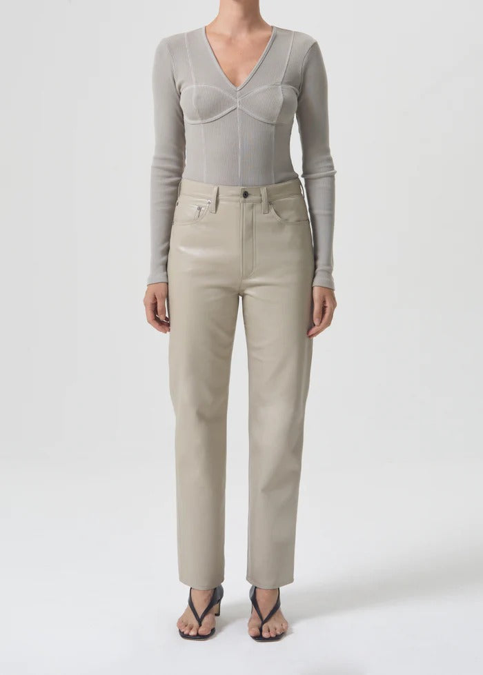 Devlin Bodysuit - Rice Paper