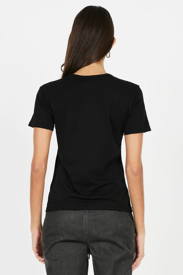 W Standard Tee - jet black