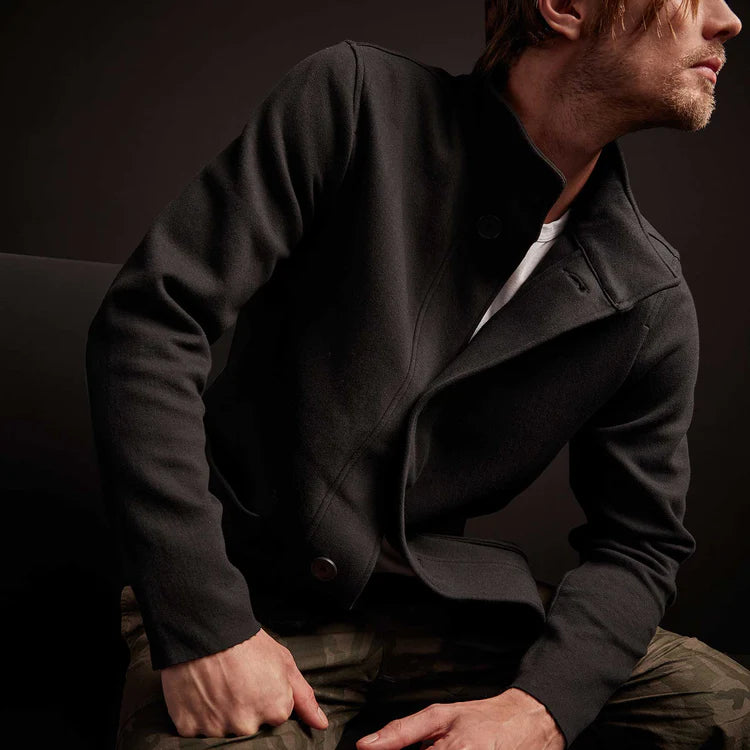 Neck Botton Up Jack Black