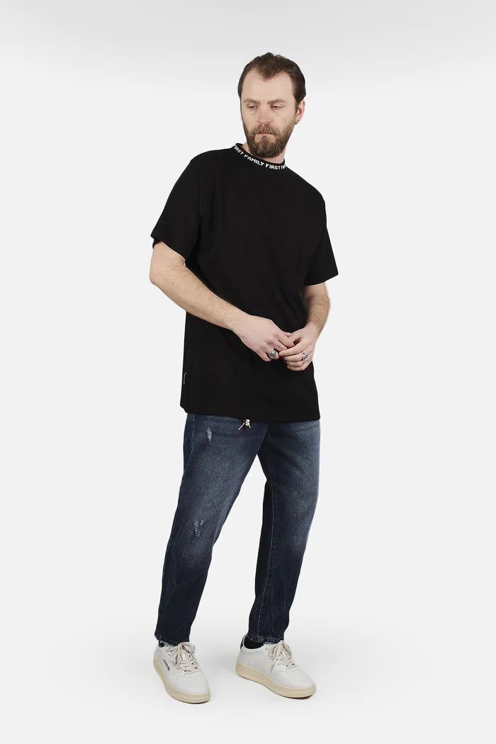 Black Collar T-Shirt