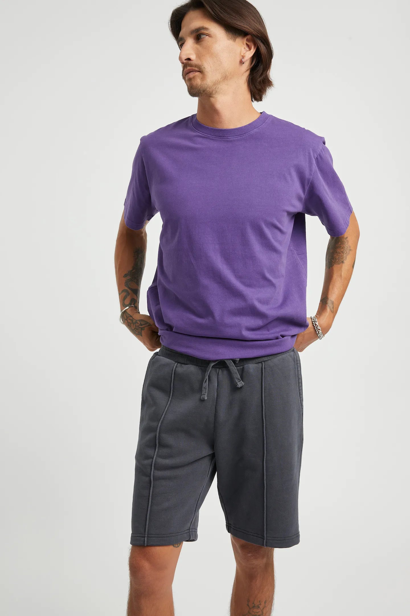 Black Cash Terry Short