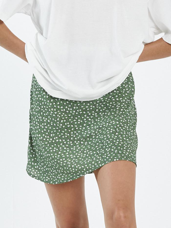 Bloom Mini Bias Cactus Skirt