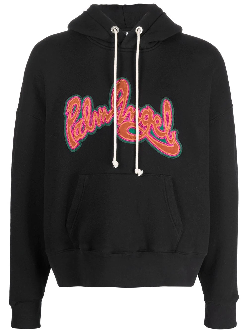 Seasonal Logo Black Orange Hoodie