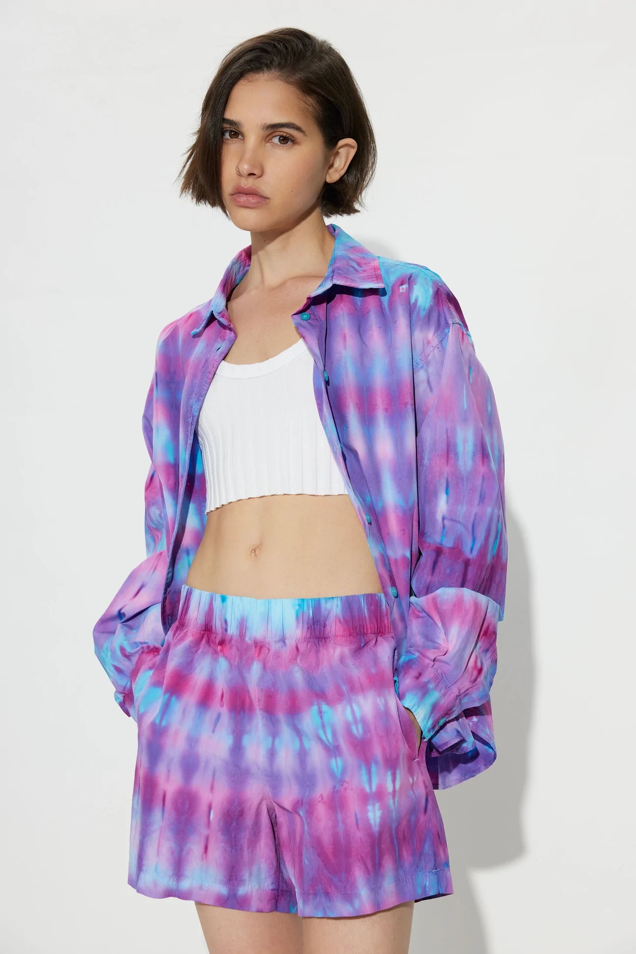 Santorini Shirt Tie Dye