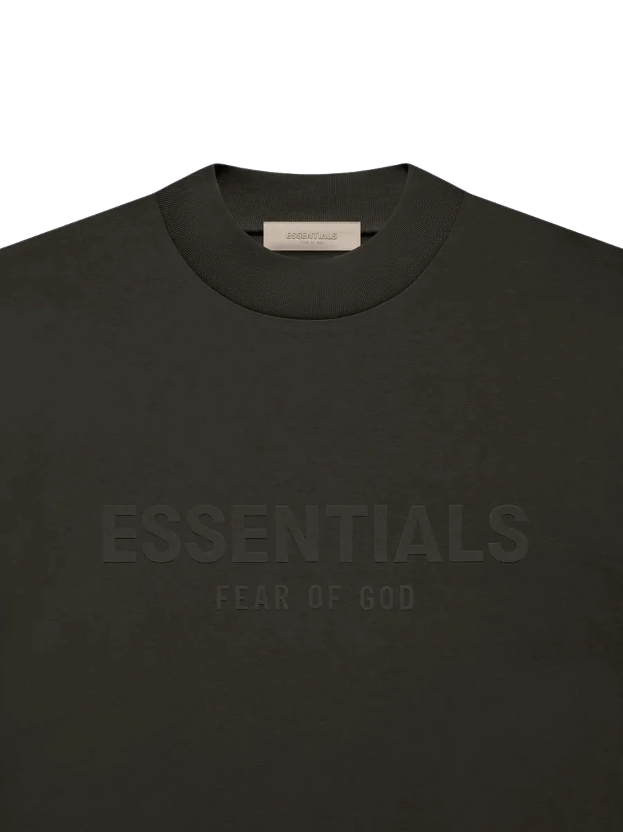 Ls Tee Dress Off Black