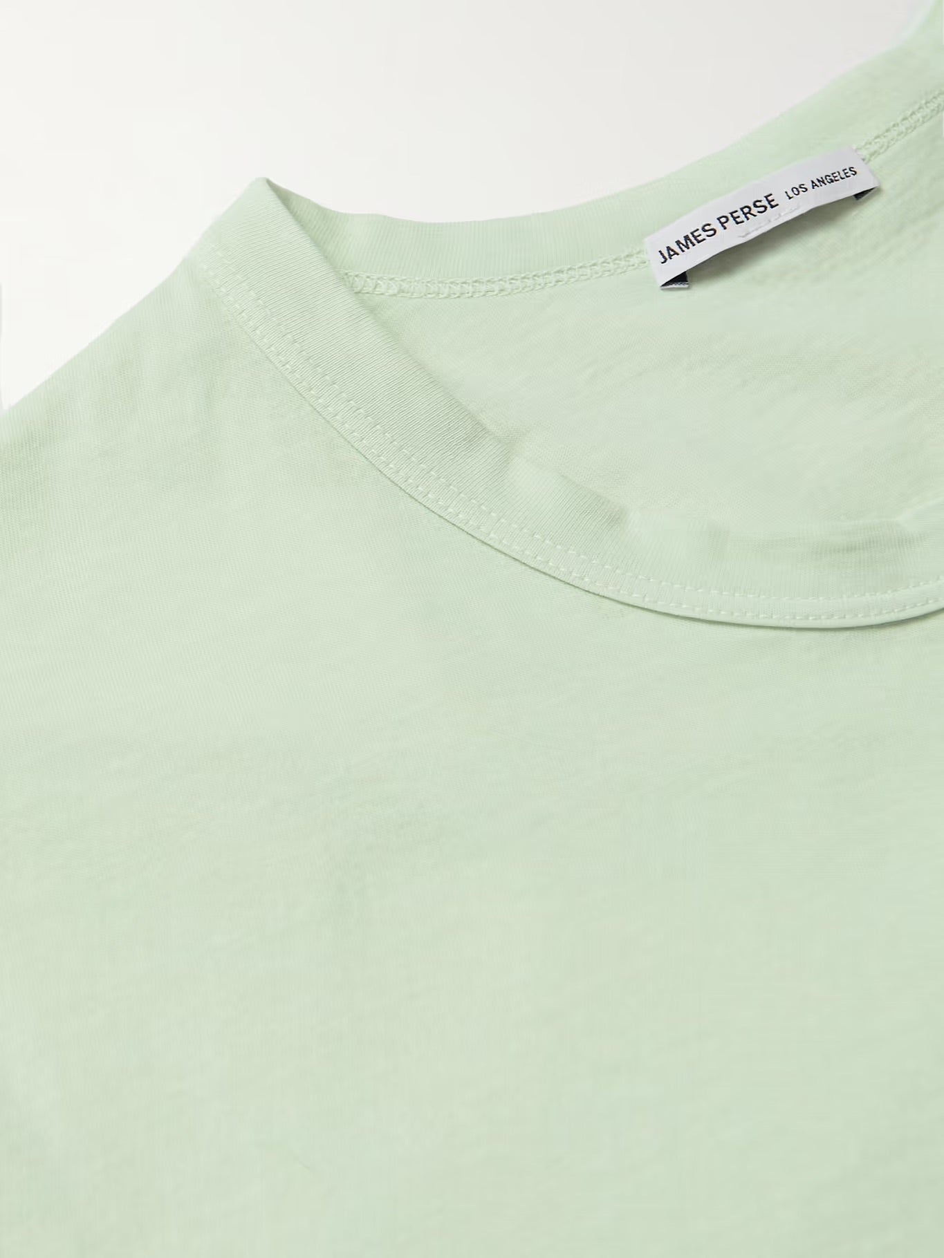Cotton Jersey Light Green T-Shirt