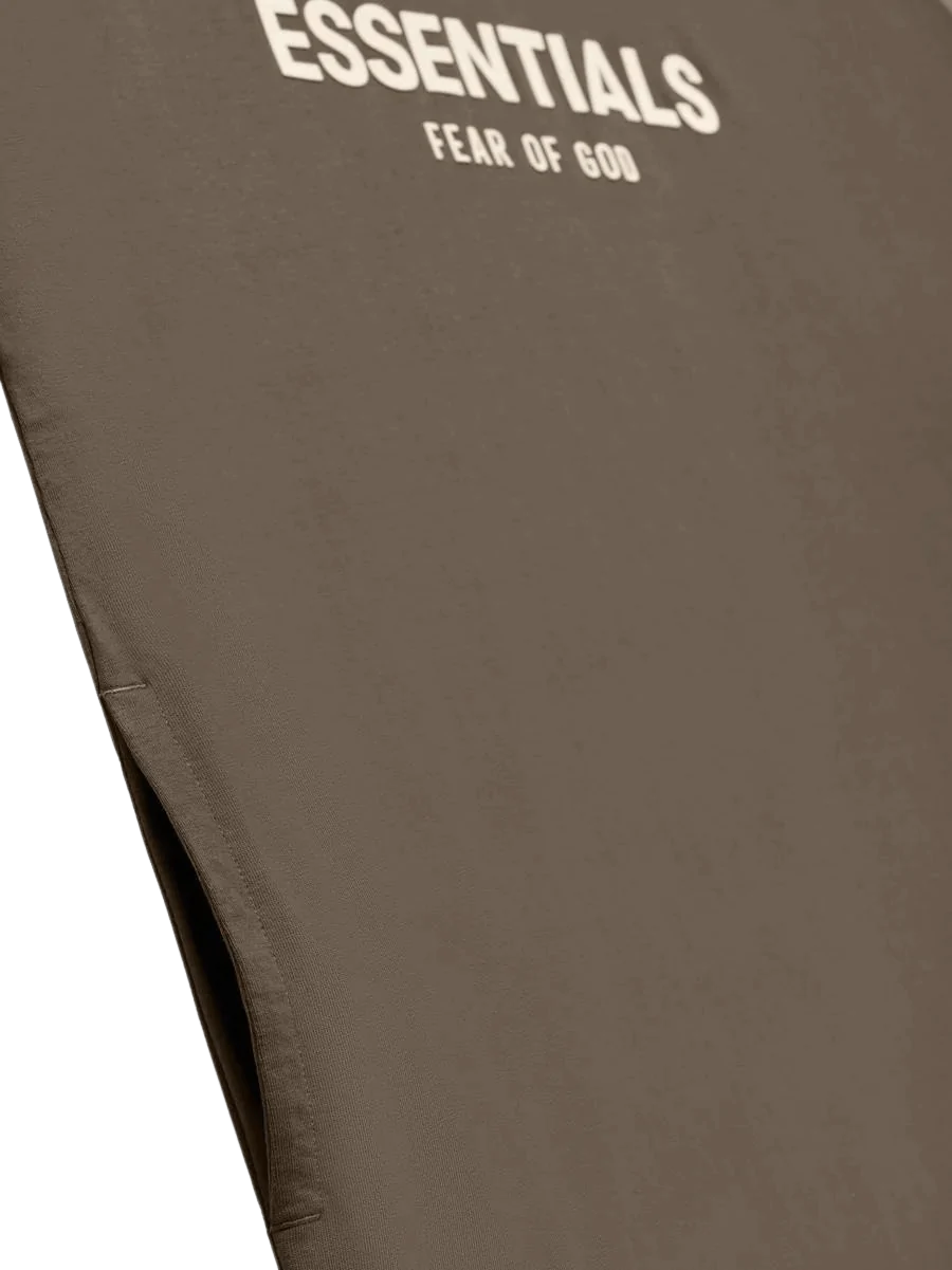 Ls Tee Dress Wood