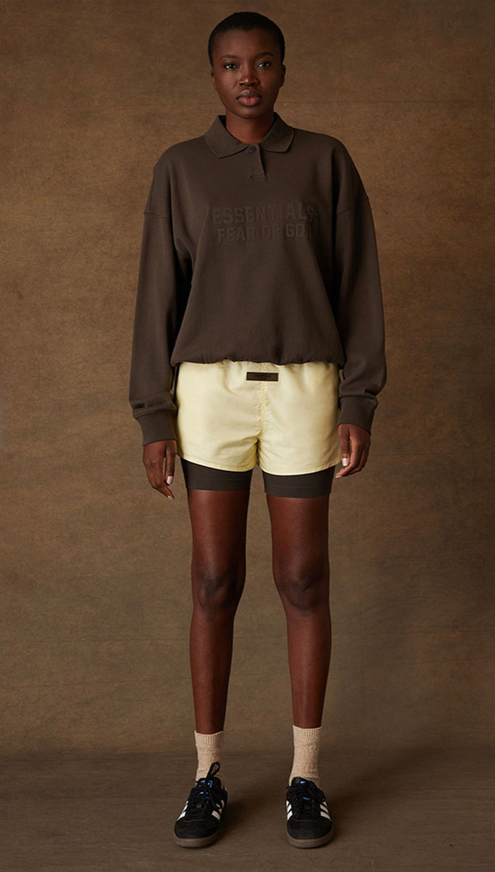 Women Running Short Canary